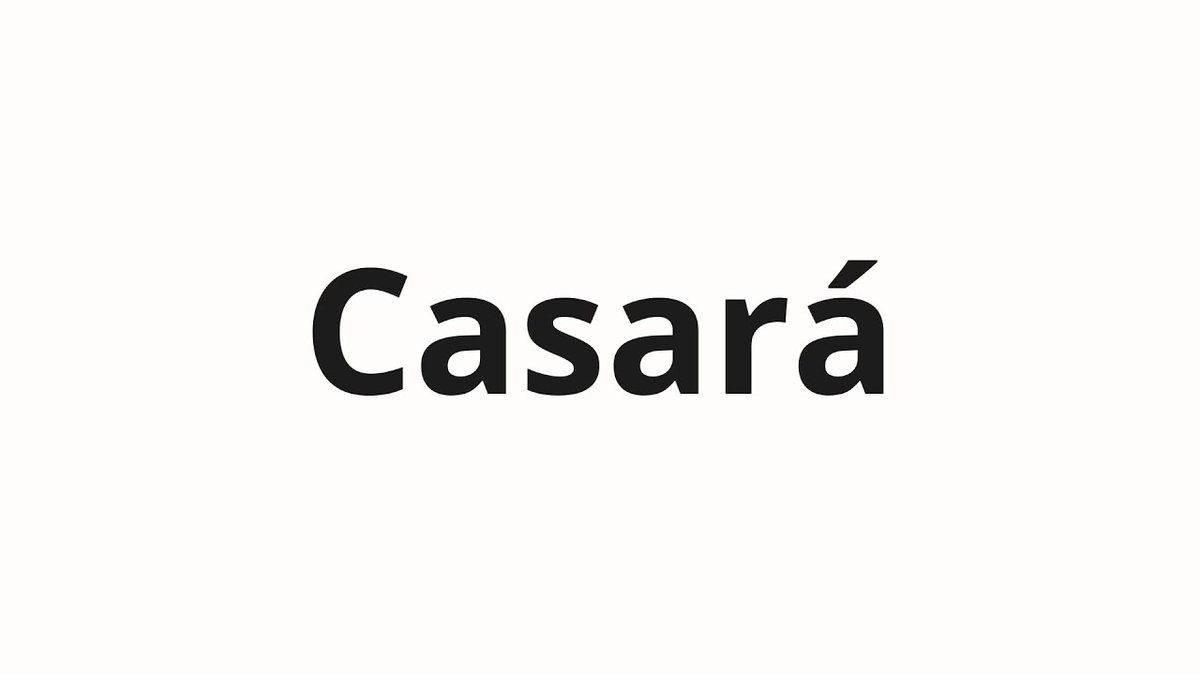 Casará Signifies Someone Will Marry In The Future